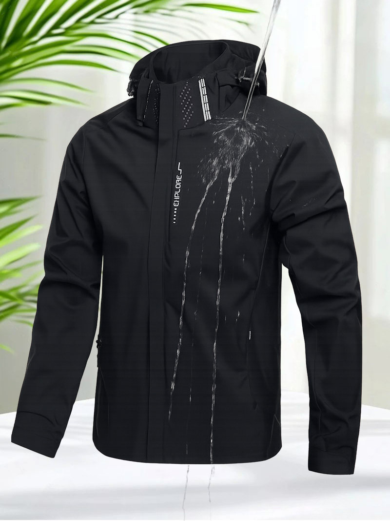 Waterproof Jacket Men Outdoor  - Windbreaker Men Zip 评论和价格