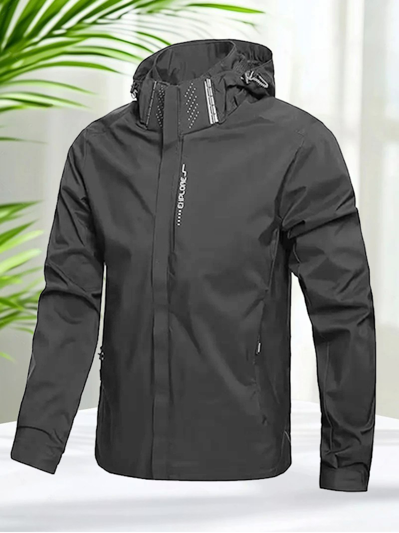 Waterproof Jacket Men Outdoor  - Windbreaker Men Zip 评论和价格