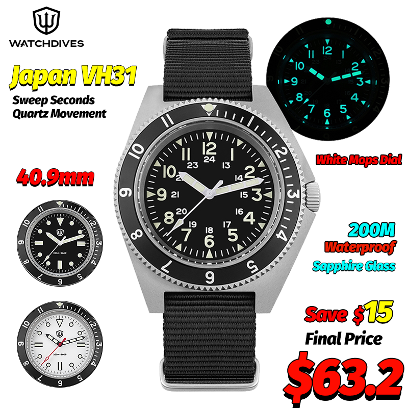 Watchdives WD1972 Quartz Watch - Mens Fashion Watch 评论和价格