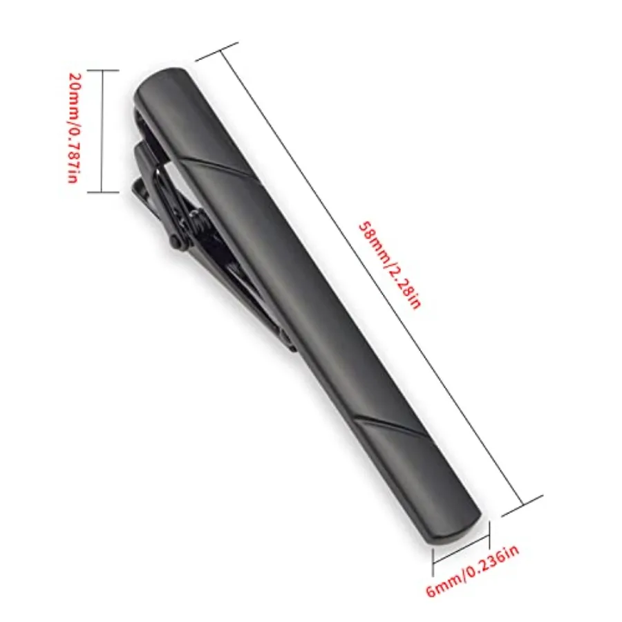 4Pcs Tie Clips For Men Tie Bar - Men'S Fashion Accessories 评论和价格