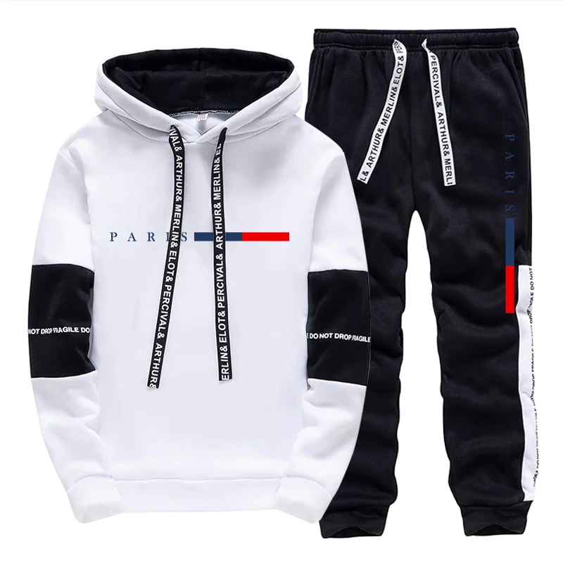 Men's Set/Hoodie/Pants Paris F - Men'S Fashion Trousers 评论和价格