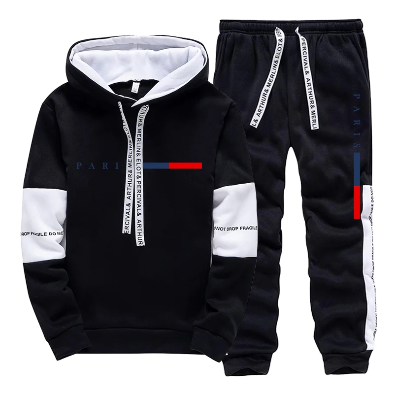 Men's Set/Hoodie/Pants Paris F - Men'S Fashion Trousers 评论和价格