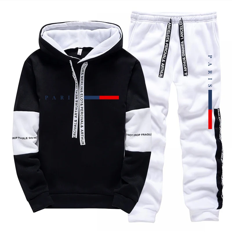 Men's Set/Hoodie/Pants Paris F - Men'S Fashion Trousers 评论和价格