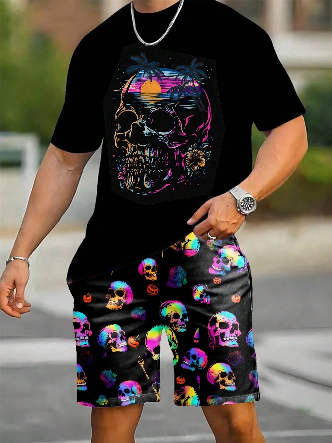 2026 Summer New Men's Short-Sl - Men'S Fashion Videos 评论和价格
