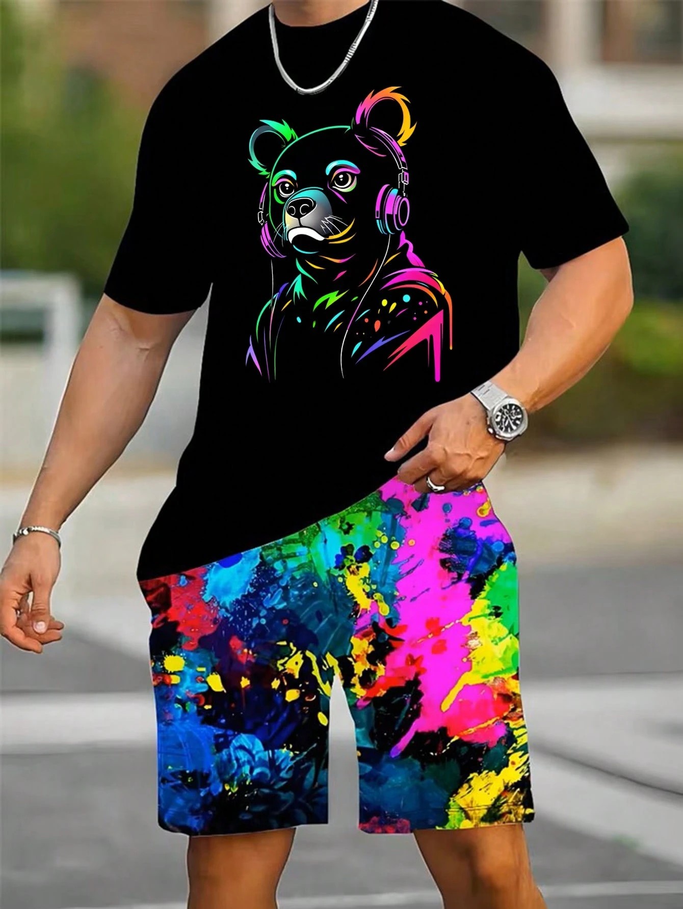 2026 Summer New Men's Short-Sl - Men'S Fashion Videos 评论和价格