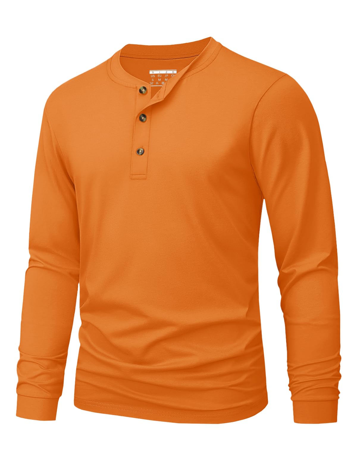 Men's Henley T-Shirt Simple So - Queer Men'S Fashion 评论和价格