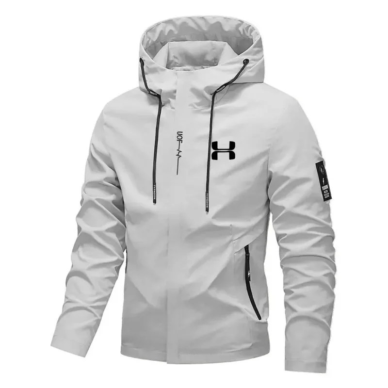 Men's Spring Autumn Streetwear - Windbreaker Men Zip 评论和价格