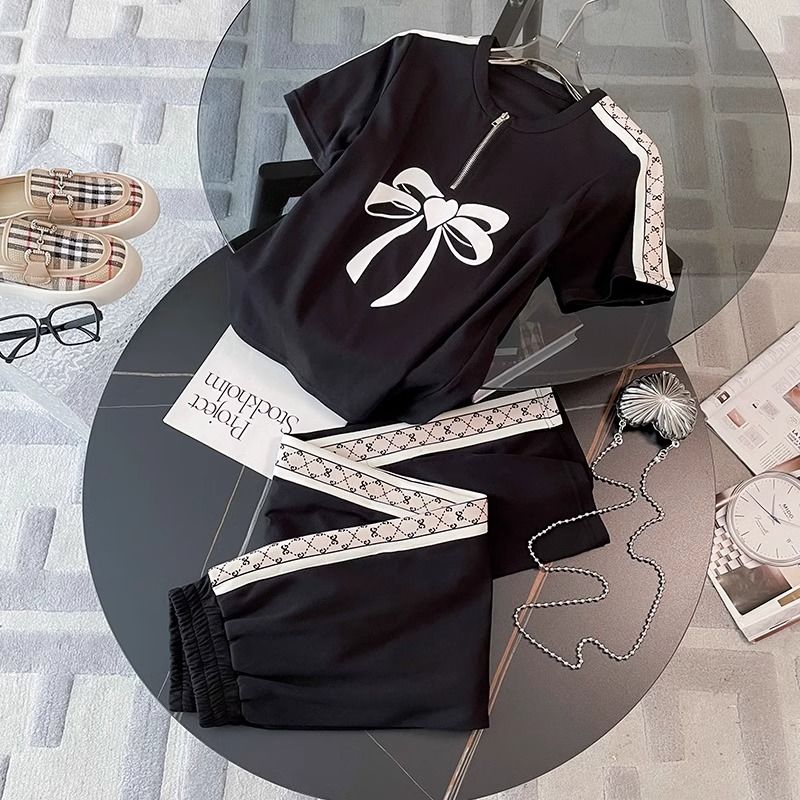 Plus Size Bow Print Short Slee - Men'S Fashion Over 50 评论和价格