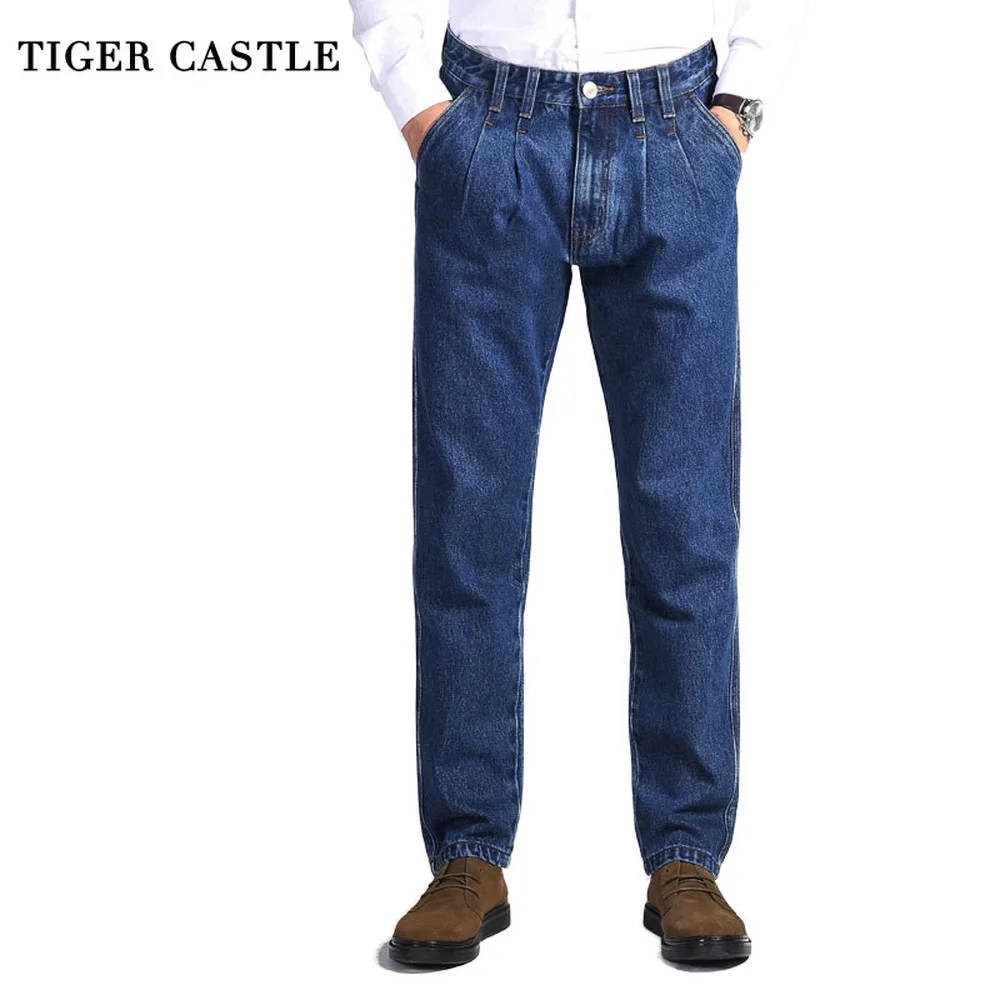 TIGER CASTLE Mens 100% Cotton  - Men'S Fashion With Baggy Jeans 评论和价格
