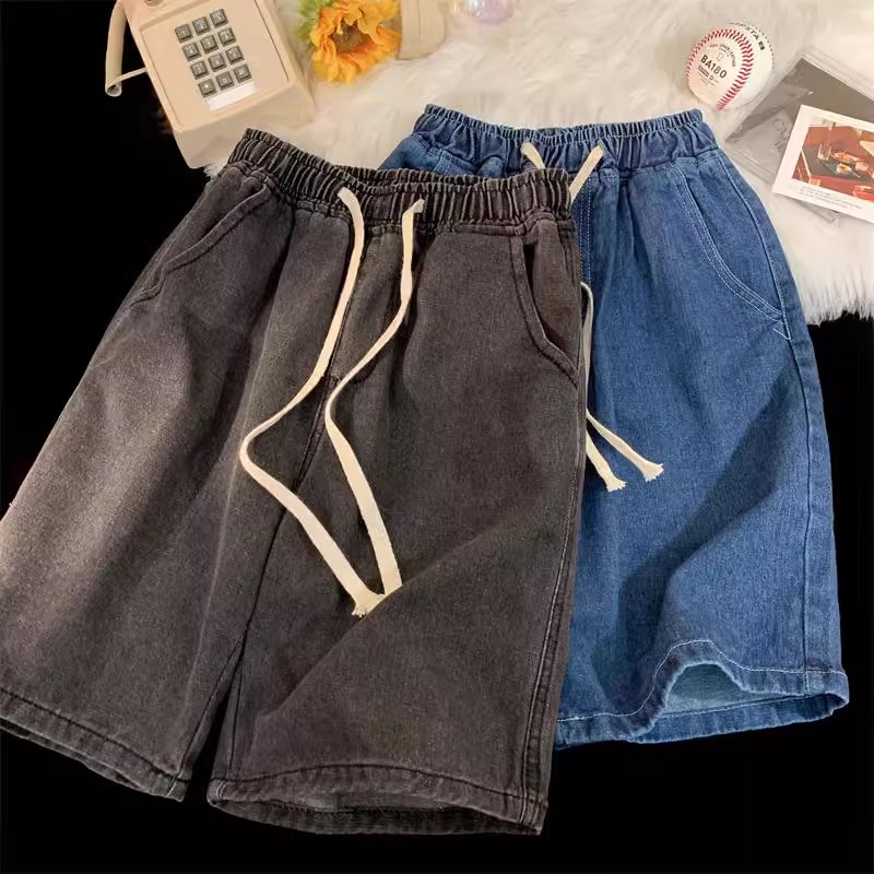 Men's Denim Shorts Summer Thin - Men'S Fashion Videos 评论和价格