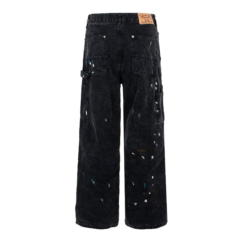 American Retro High Street Rip - Men'S Fashion With Baggy Jeans 评论和价格